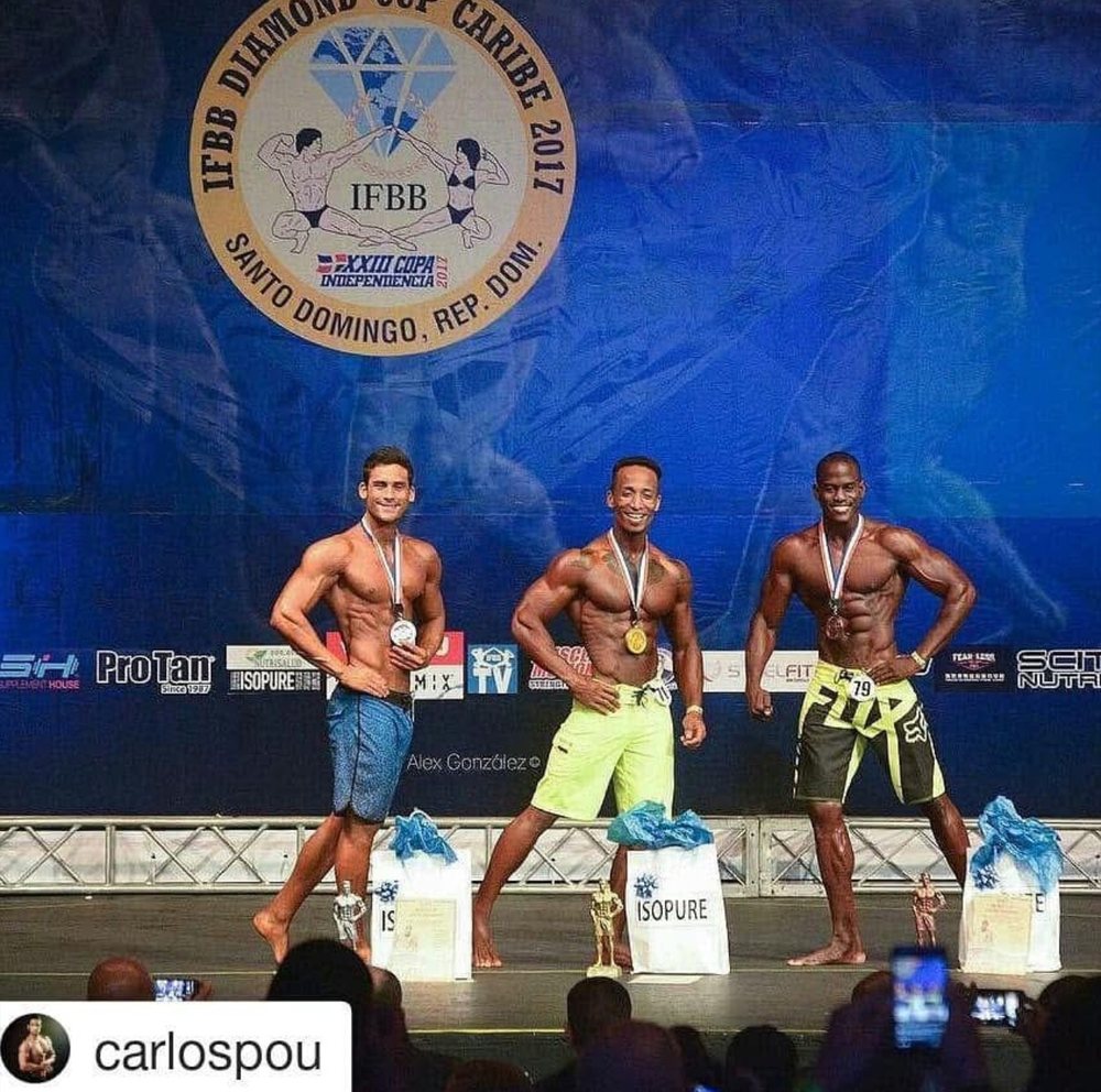 Kenny Lindsay at the IFBB Diamond Cup