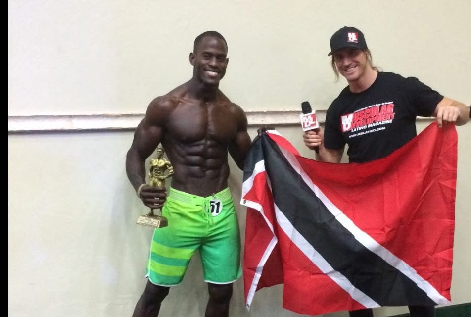Kenny Lindsay representing Trinidad and Tobago
